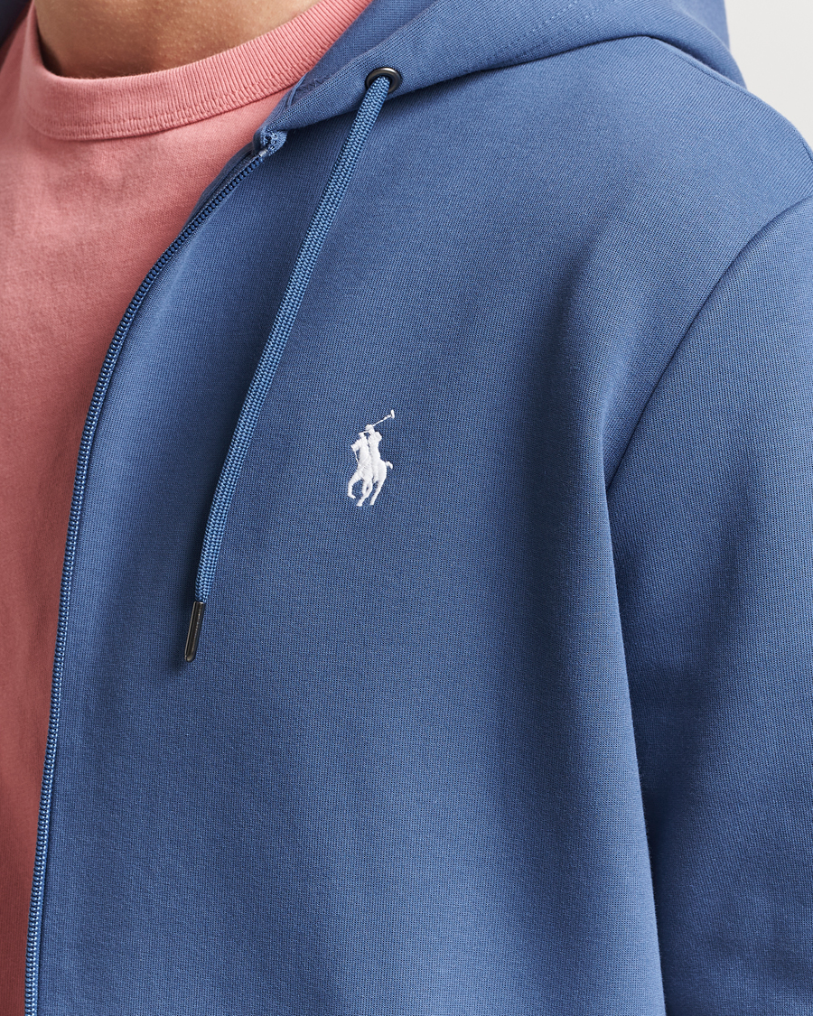 Herre | Gensere | Polo Ralph Lauren | Full-Zip Hoodie Earth Blue