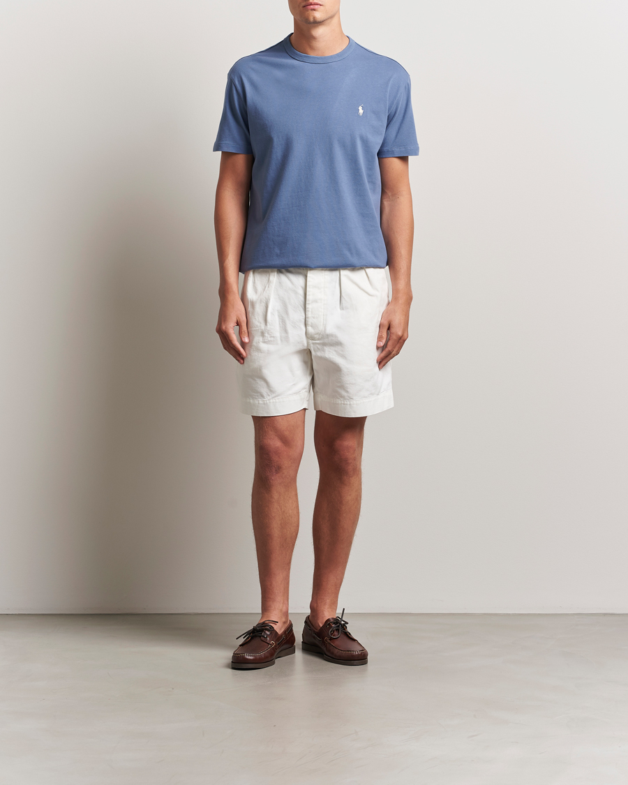 Herre | T-Shirts | Polo Ralph Lauren | Washed Tee Capri Blue