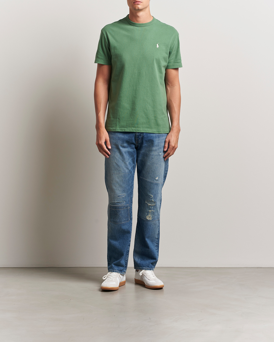 Herre | T-Shirts | Polo Ralph Lauren | Washed Tee Fatigue