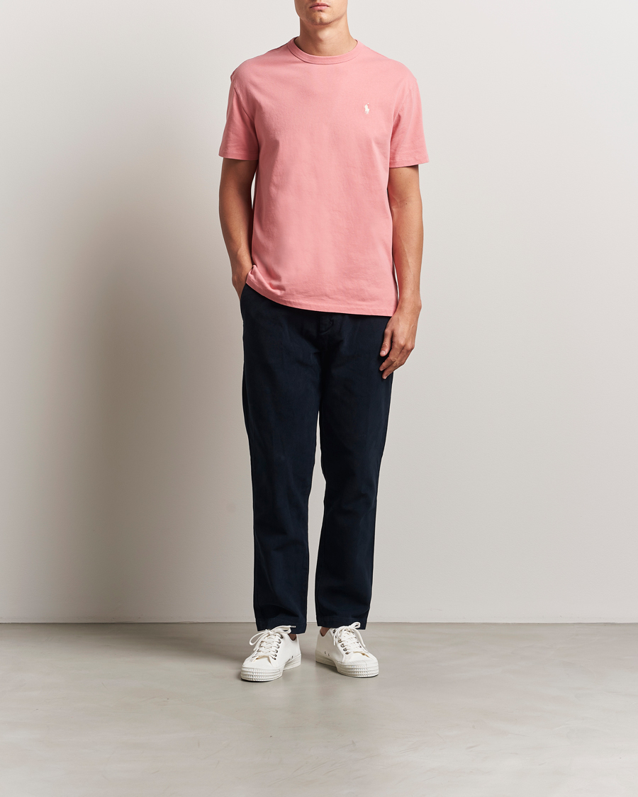 Herre | T-Shirts | Polo Ralph Lauren | Washed Tee Desert Rose
