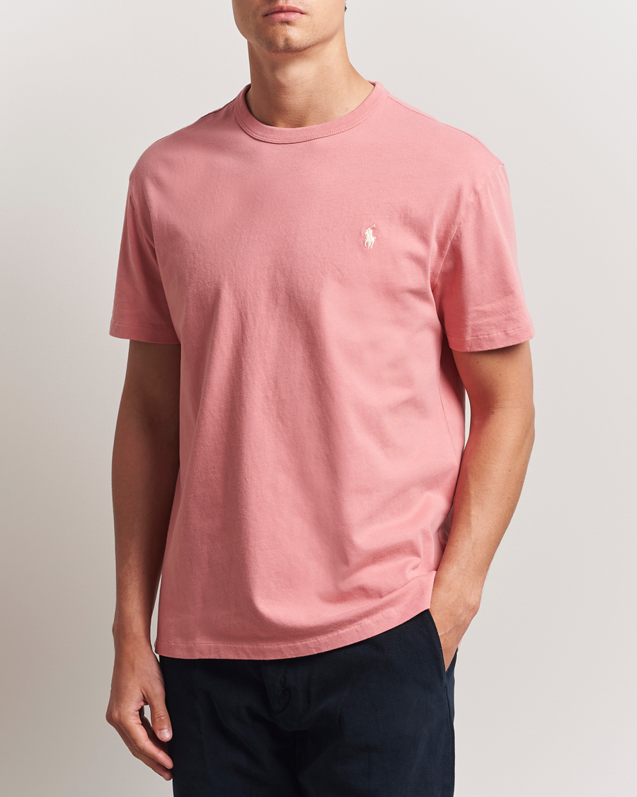 Herre | T-Shirts | Polo Ralph Lauren | Washed Tee Desert Rose