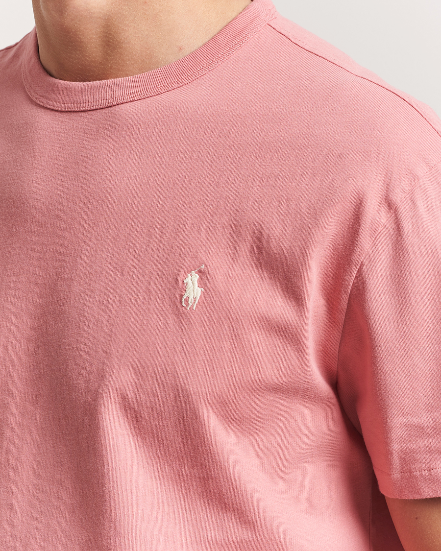 Herre | T-Shirts | Polo Ralph Lauren | Washed Tee Desert Rose