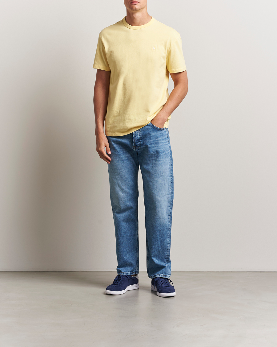 Herre | T-Shirts | Polo Ralph Lauren | Washed Tee Wicket Yellow