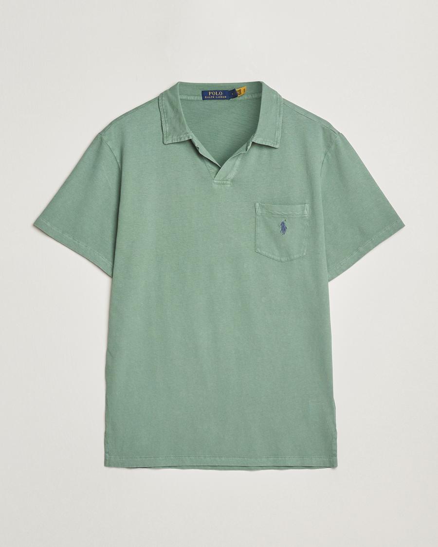 Herre | Pikéer | Polo Ralph Lauren | Johnny Cotton/Linen Polo Fatigue