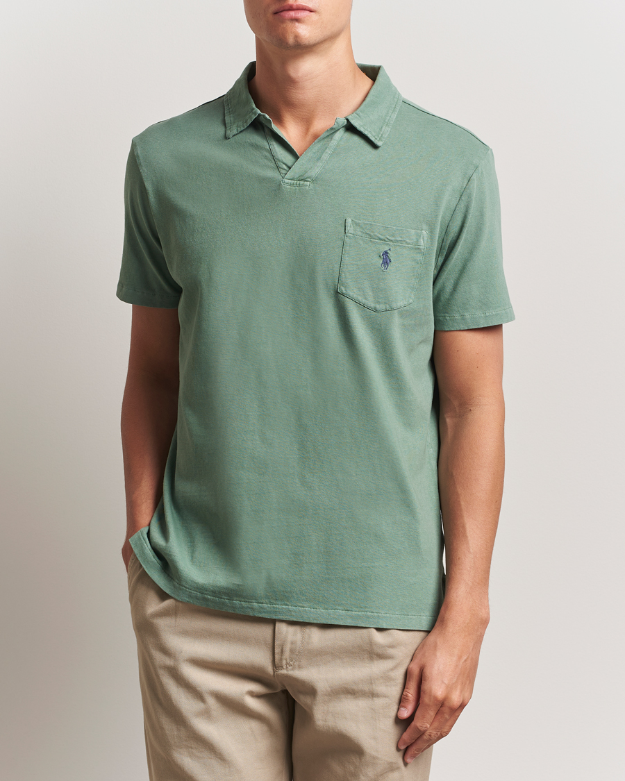Herre | Pikéer | Polo Ralph Lauren | Johnny Cotton/Linen Polo Fatigue