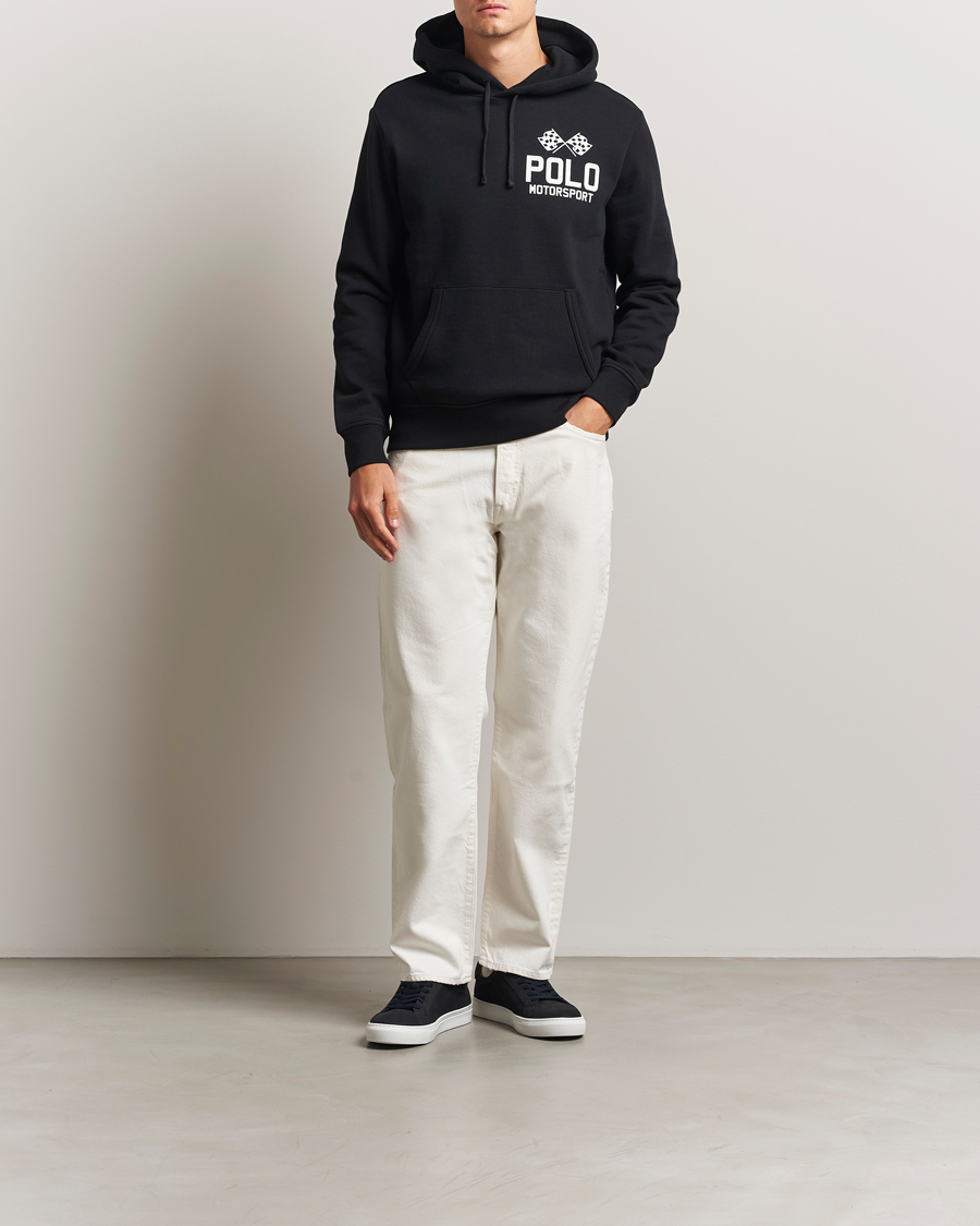 Herre | Gensere | Polo Ralph Lauren | RL Motorsport Hoodie Polo Black