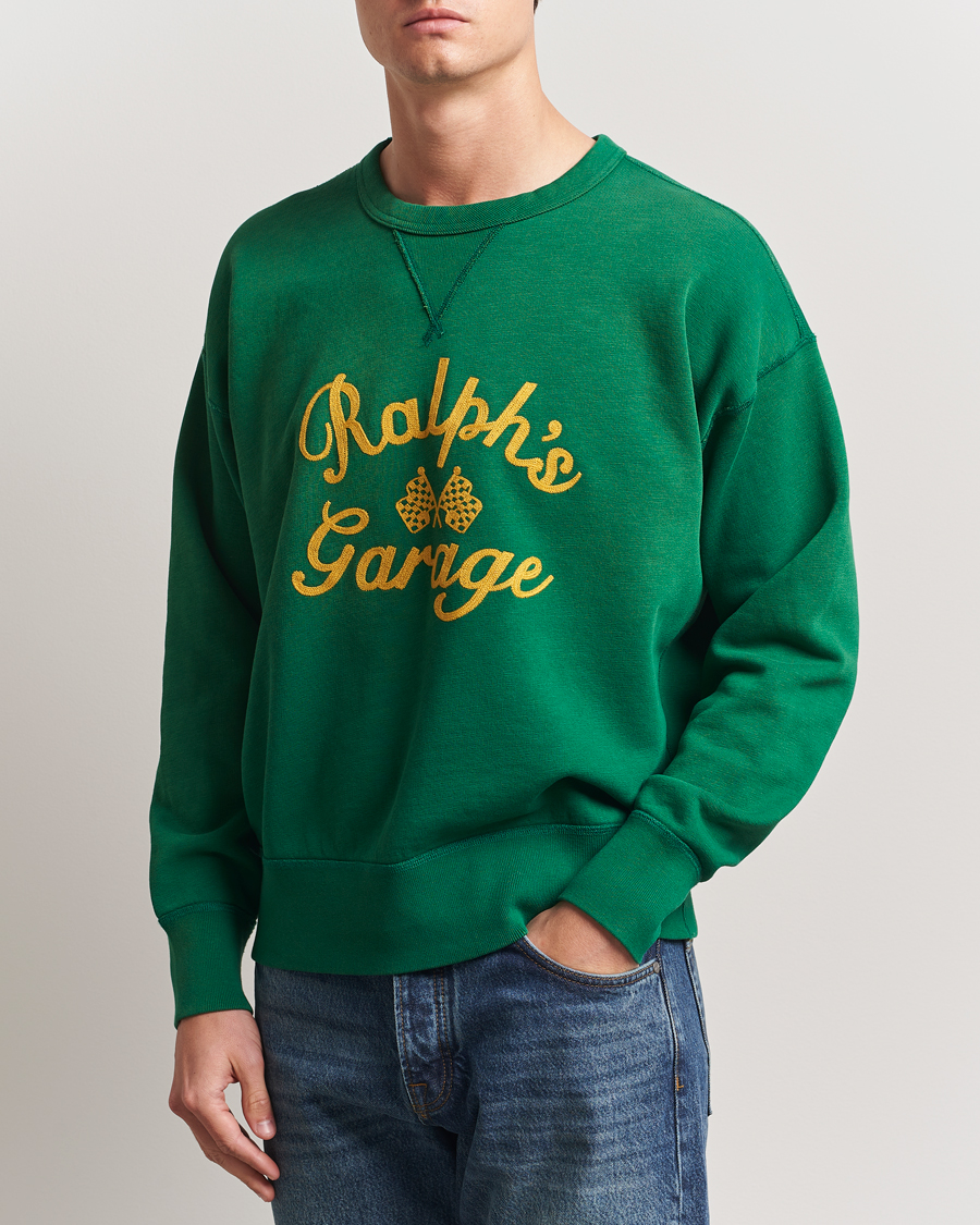 Herre | Gensere | Polo Ralph Lauren | Ralph's Garage Sweatshirt Tennis Green