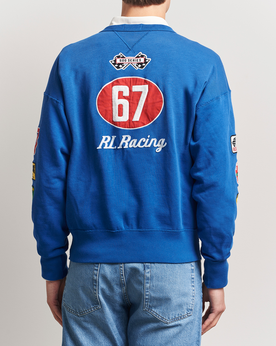 Herre | Gensere | Polo Ralph Lauren | Vintage Fleece Motor Racing Sweatshirt Heritage Blue
