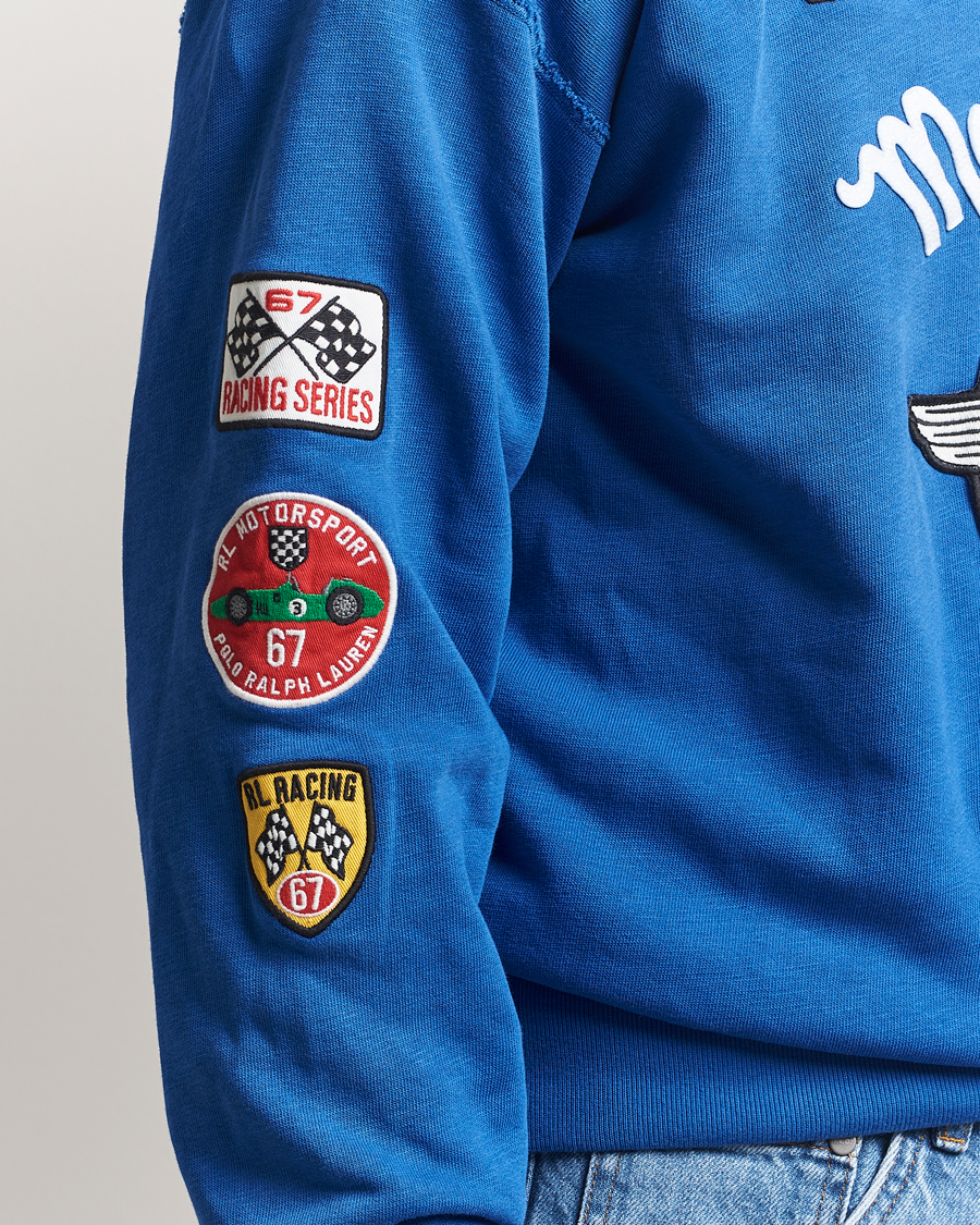 Herre | Gensere | Polo Ralph Lauren | Vintage Fleece Motor Racing Sweatshirt Heritage Blue