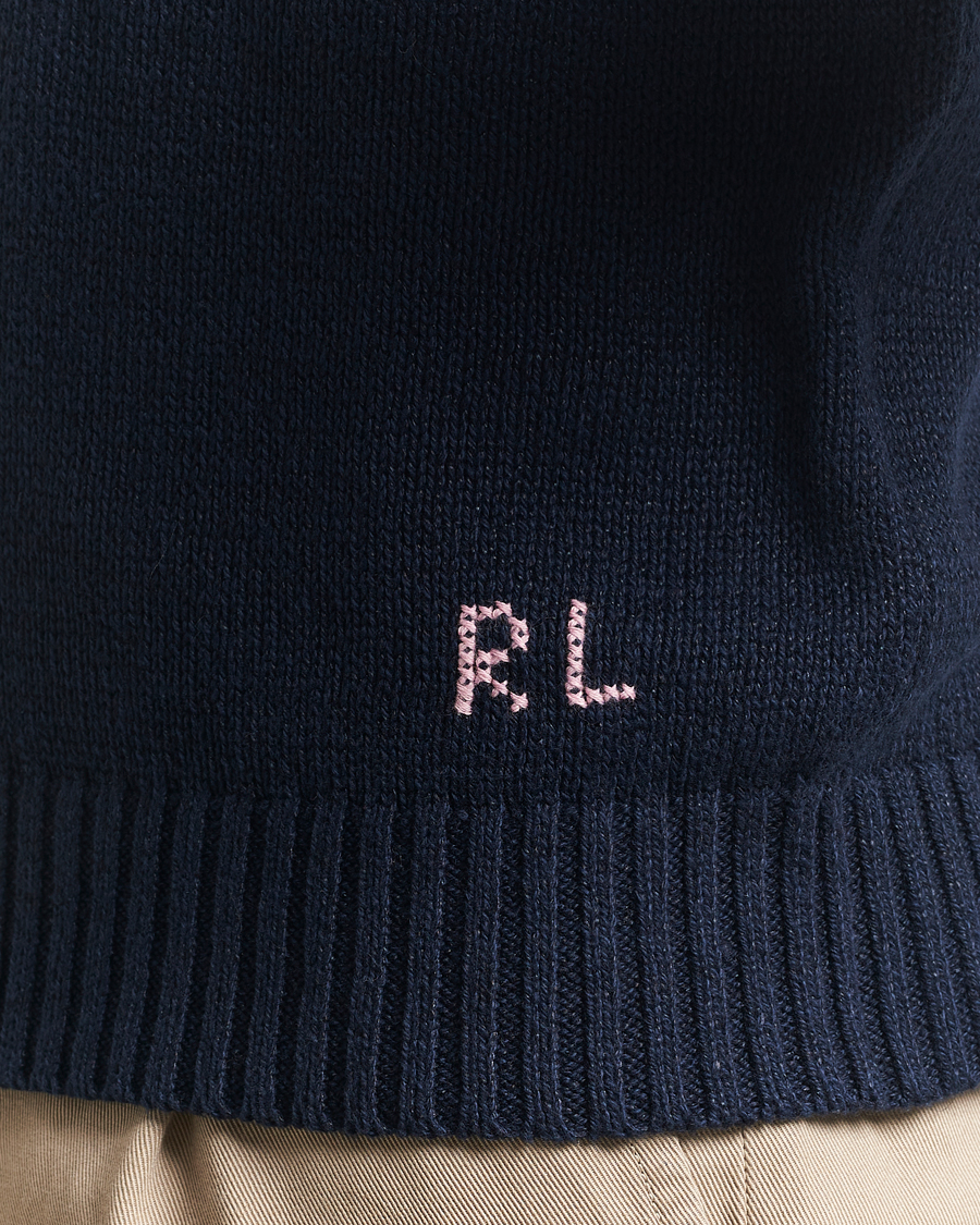 Herre | Gensere | Polo Ralph Lauren | Linen/Cotton Bear Pullover Bear Navy