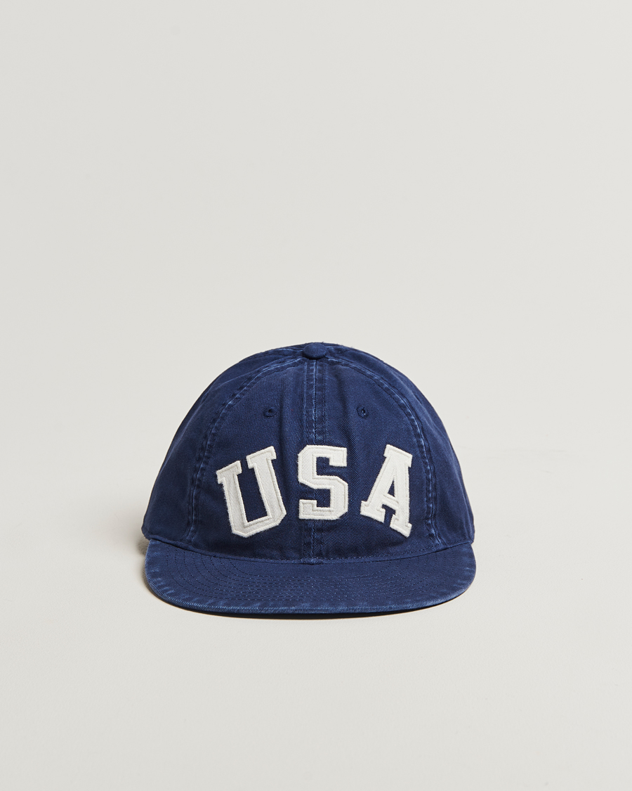 Herre | Hatter og capser | Polo Ralph Lauren | Cotton Twill USA Cap Newport Navy