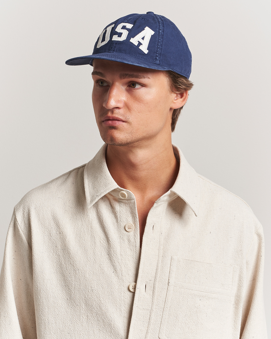 Herre | Hatter og capser | Polo Ralph Lauren | Cotton Twill USA Cap Newport Navy