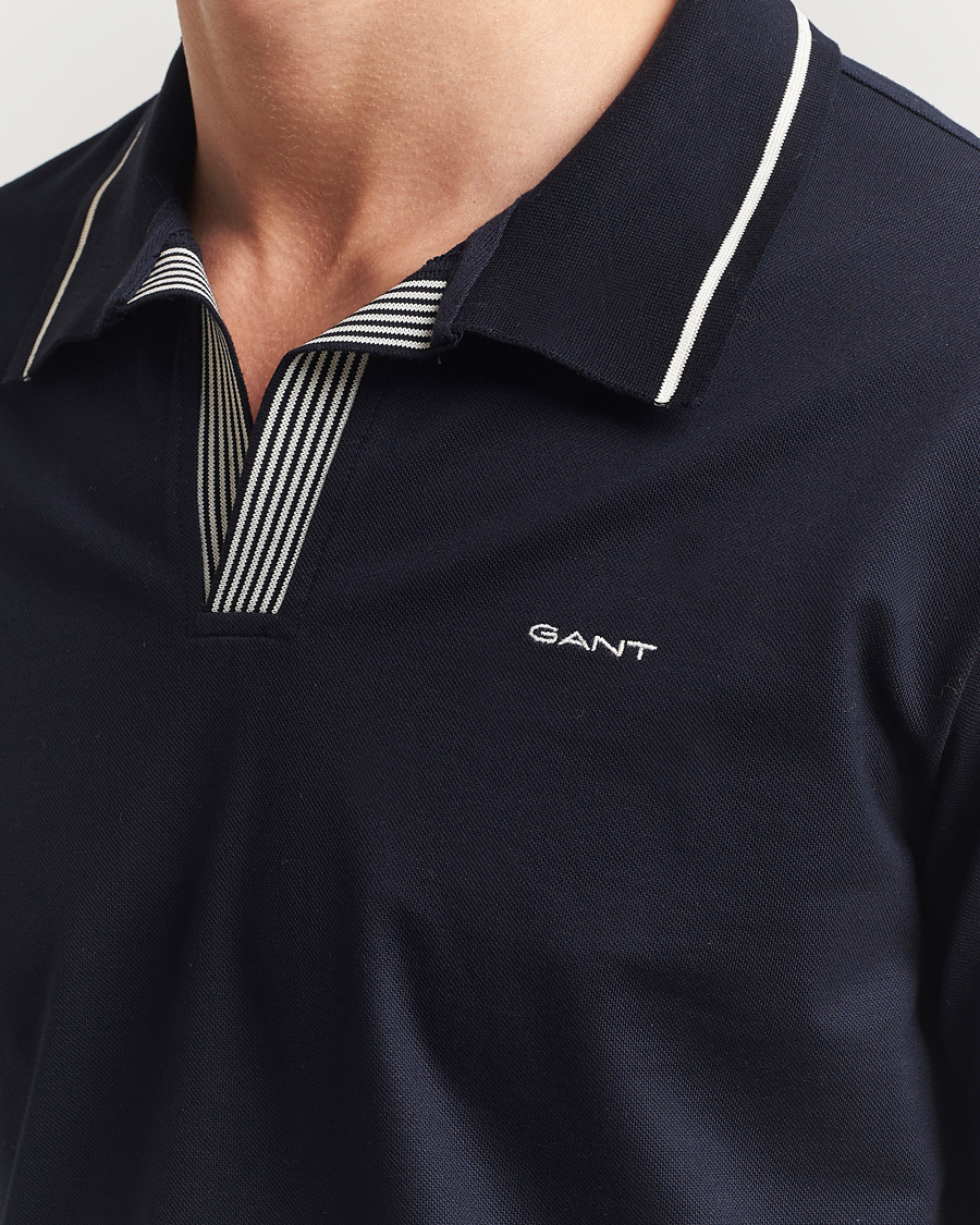 Herre | Pikéer | Gant | Tipping Polo Evening Blue