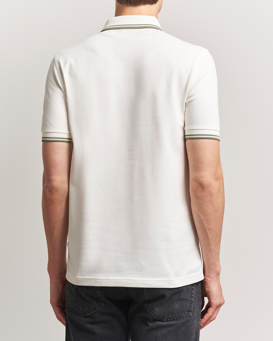 Herre | Pikéer | Fred Perry | Twin Tipped Polo Shirt Light Ecru