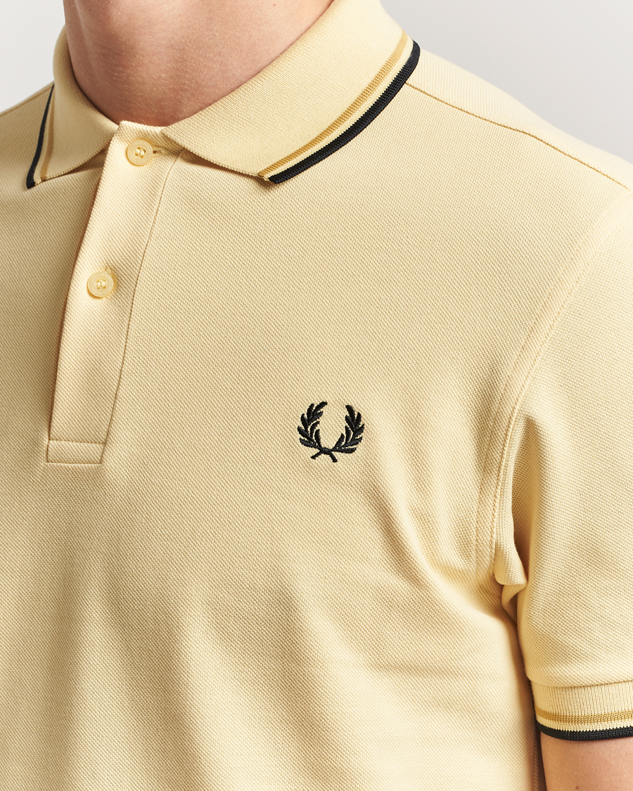 Herre | Pikéer | Fred Perry | Twin Tipped Polo Shirt Yellow
