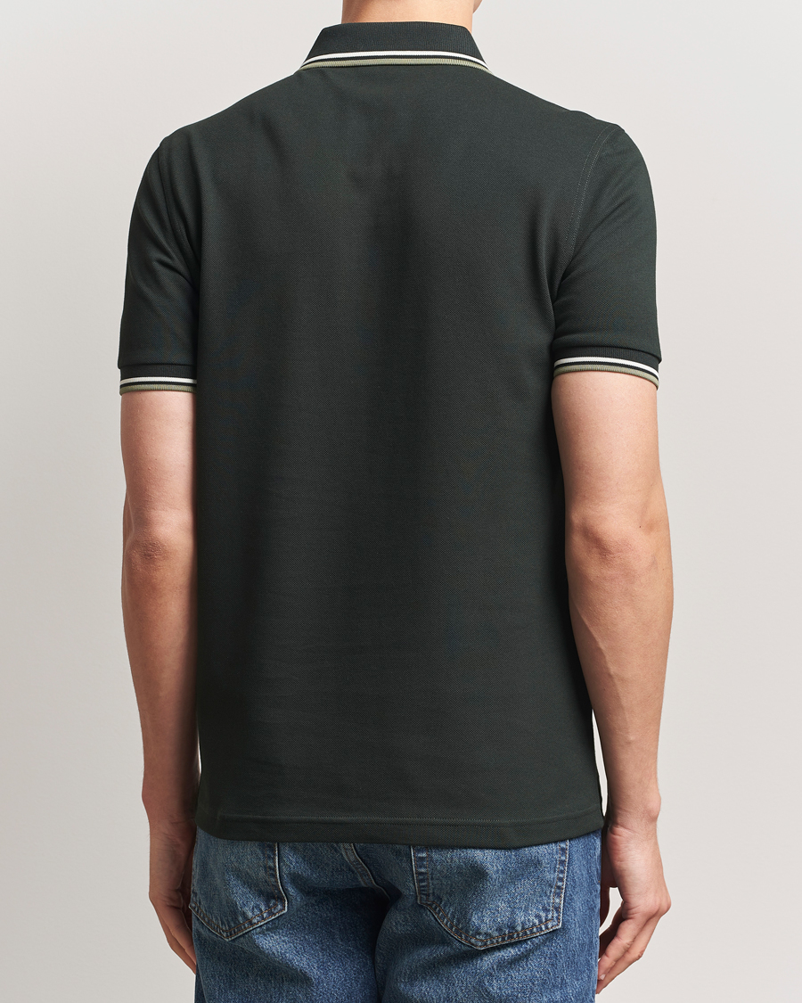 Herre | Pikéer | Fred Perry | Twin Tipped Polo Shirt Night Green