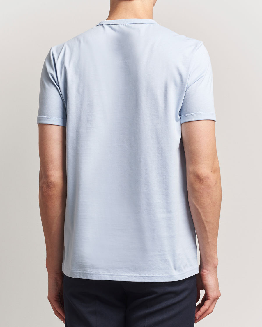 Herre | T-Shirts | Fred Perry | Ringer T-Shirt Light Smoke