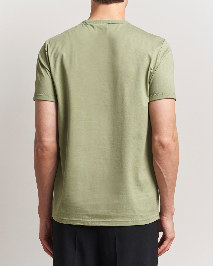 Herre | T-Shirts | Fred Perry | Ringer T-Shirt Olive Mint