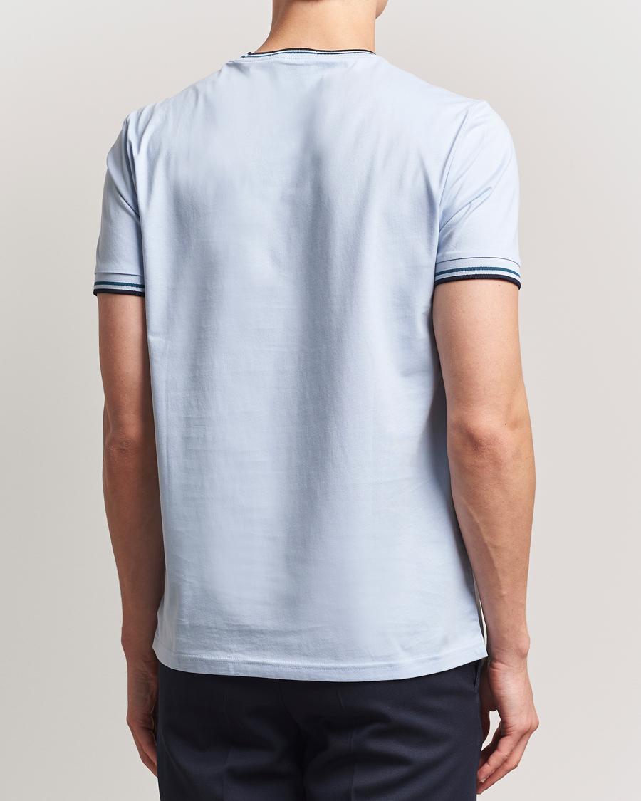 Herre | T-Shirts | Fred Perry | Twin Tipped T-Shirt Light Smoke