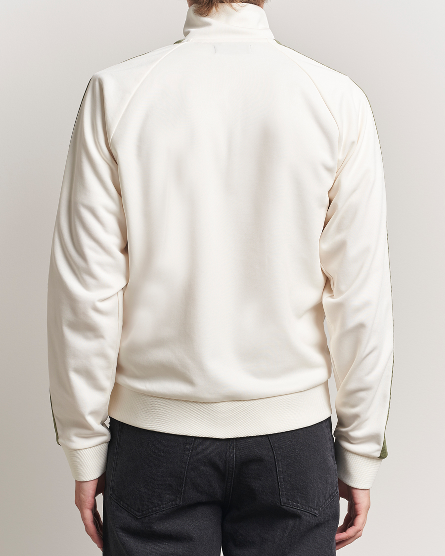 Herre | Gensere | Fred Perry | Two Colored Taped Track Jacket Light Ecru
