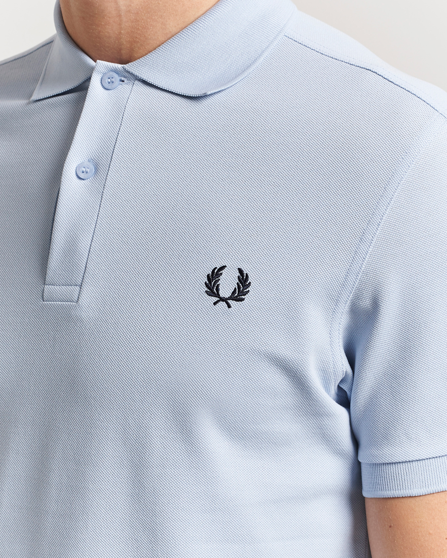 Herre | Pikéer | Fred Perry | Plain Polo Shirt Light Smoke