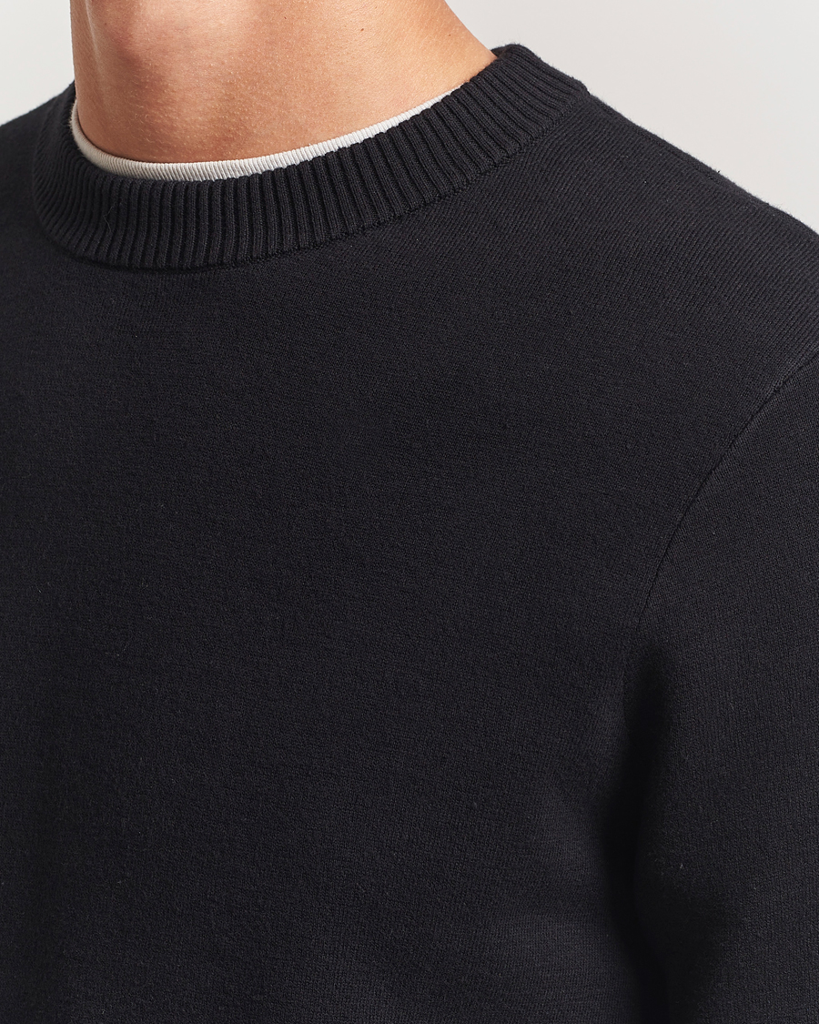Herre | Gensere | Samsøe Samsøe | Niklas Crew Neck Sweater Black