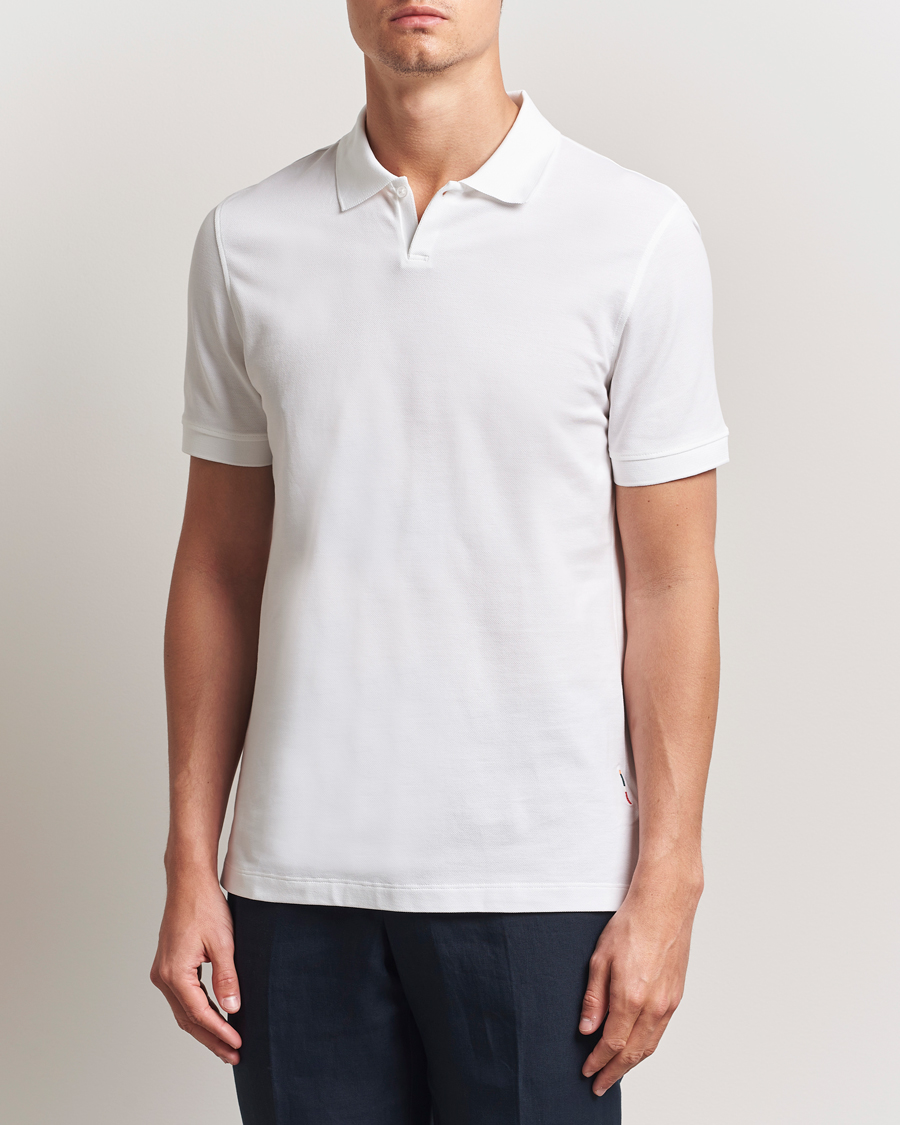Herre | Pikéer | Orlebar Brown | Bruno Organic Cotton Pique White