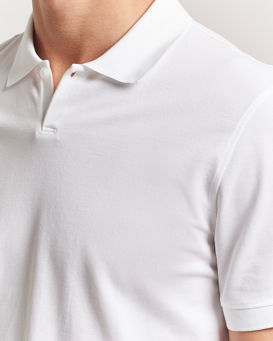 Herre | Pikéer | Orlebar Brown | Bruno Organic Cotton Pique White