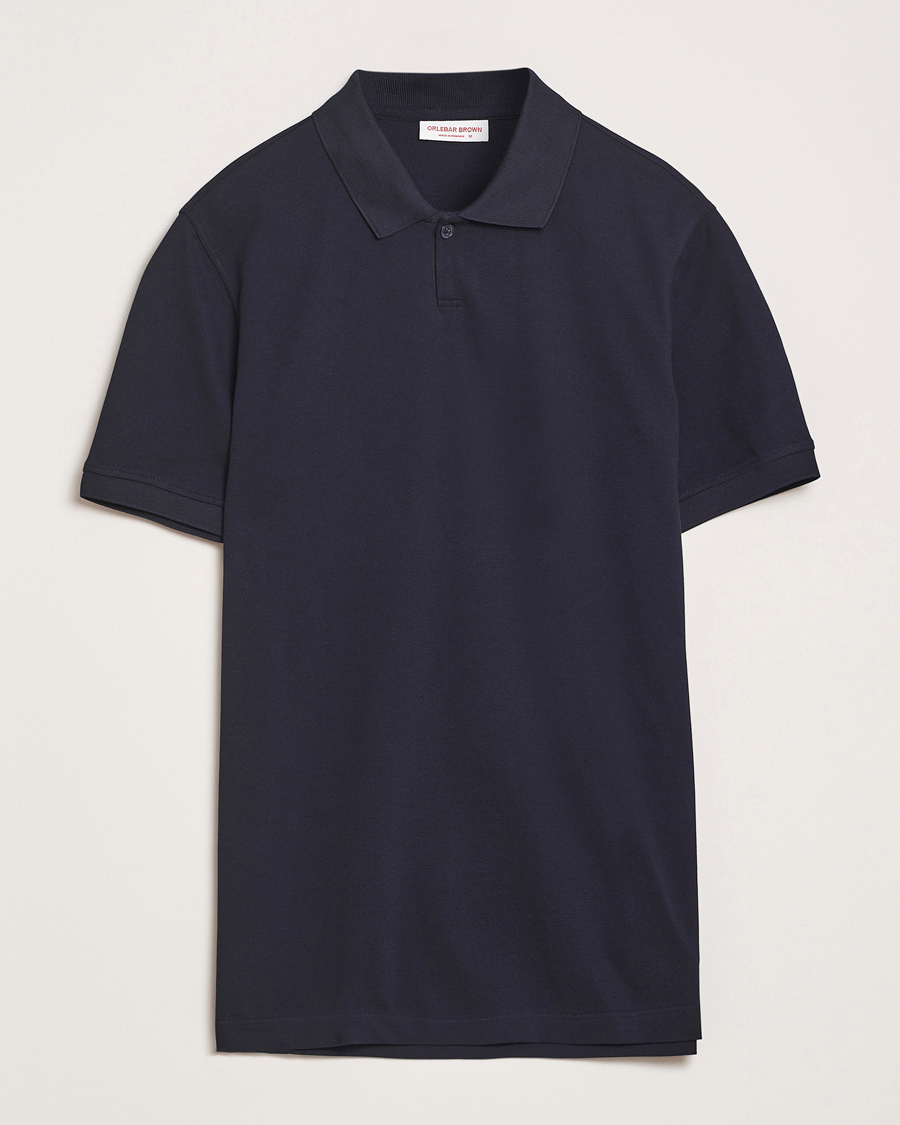 Herre | Pikéer | Orlebar Brown | Bruno Organic Cotton Pique Night Iris