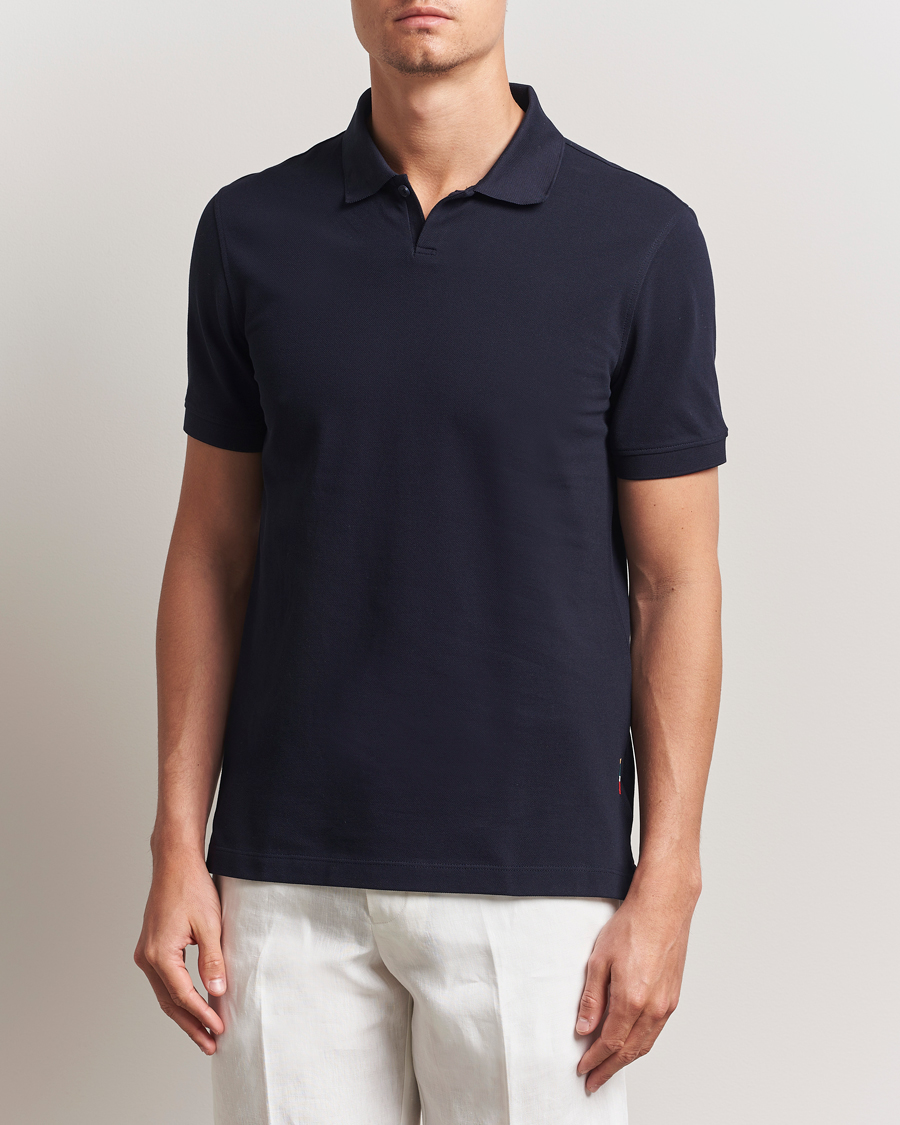 Herre | Pikéer | Orlebar Brown | Bruno Organic Cotton Pique Night Iris