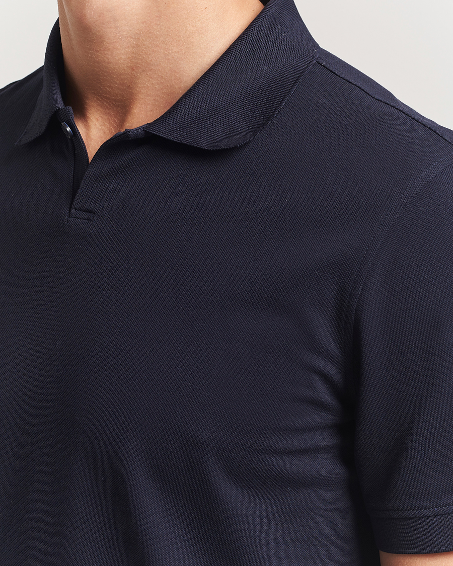 Herre | Pikéer | Orlebar Brown | Bruno Organic Cotton Pique Night Iris