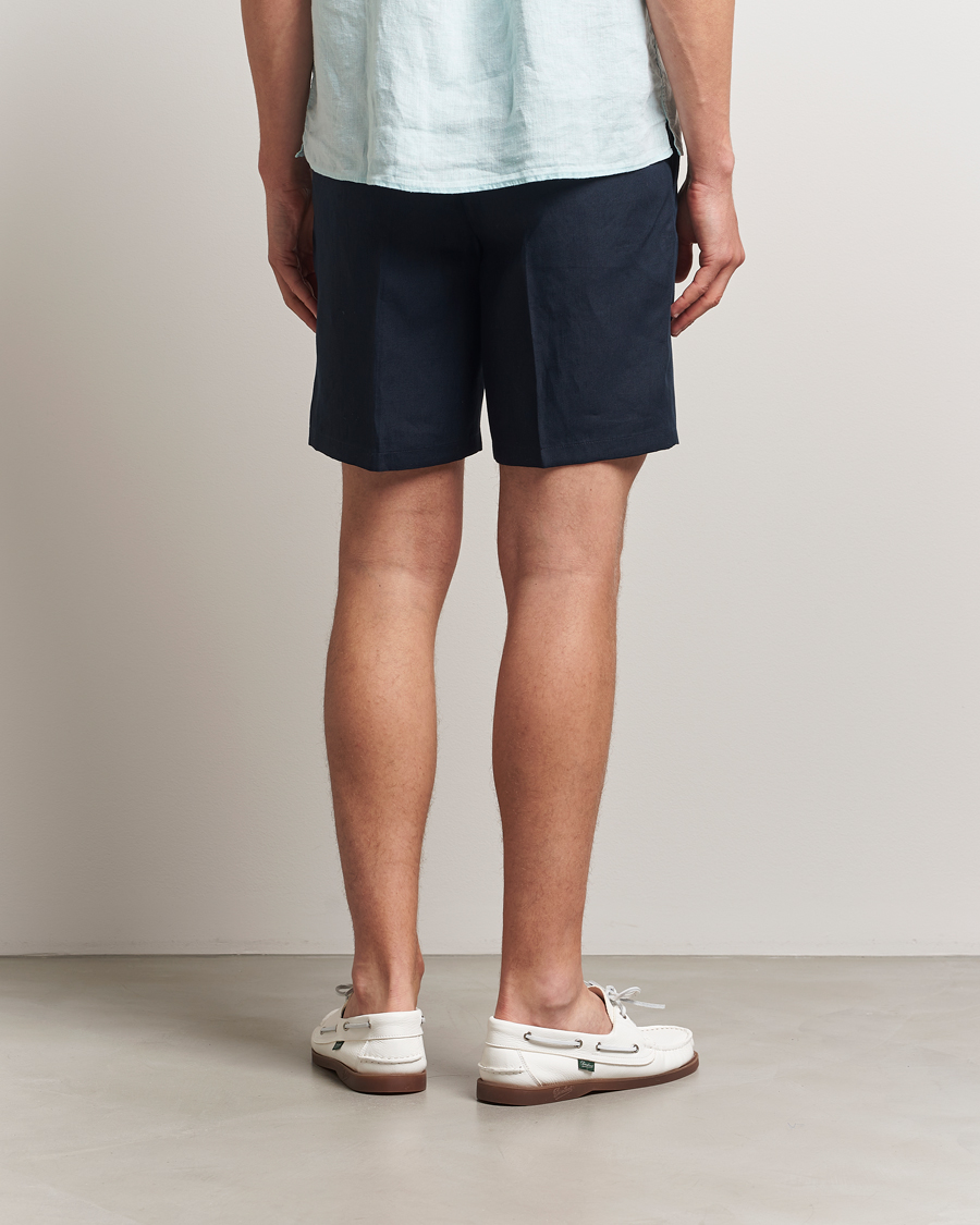 Herre | Shorts | Orlebar Brown | Norwich Italian Linen Shorts Night Iris