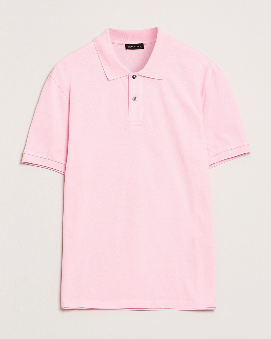 Herre | Pikéer | Oscar Jacobson | Alex Cotton Polo Pink