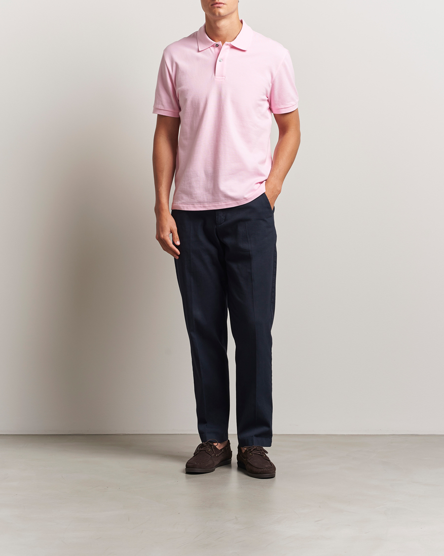 Herre | Pikéer | Oscar Jacobson | Alex Cotton Polo Pink