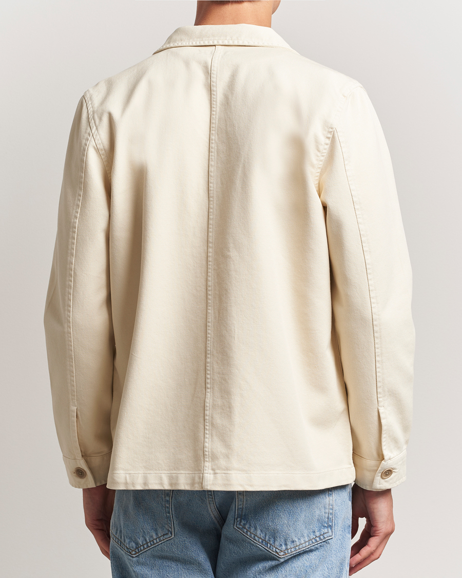 Herre | Skjorter | Nudie Jeans | Barney Worker Overshirt Ivory