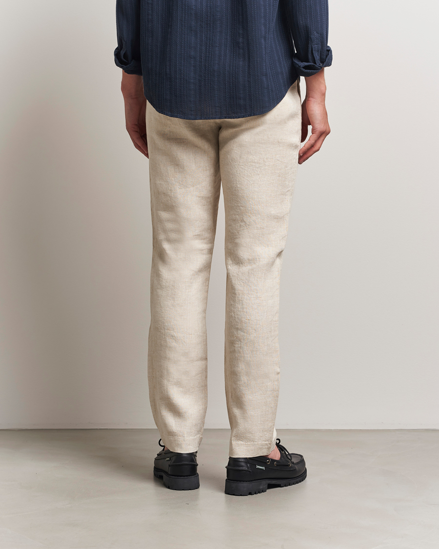Herre | Bukser | NN07 | Theo Linen Trousers Oat
