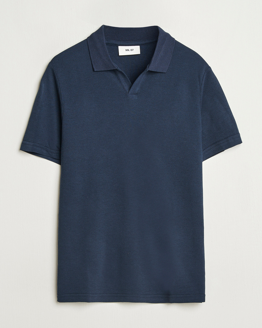 Herre | Pikéer | NN07 | Paul Cotton/Lyocell Polo Navy Blue