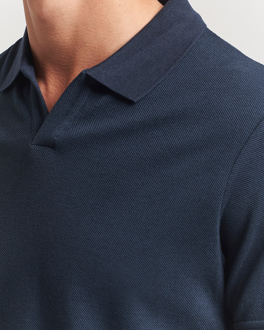 Herre | Pikéer | NN07 | Paul Cotton/Lyocell Polo Navy Blue