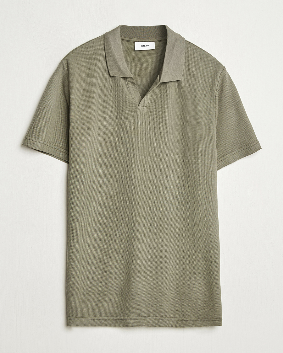 Herre | Pikéer | NN07 | Paul Cotton/Lyocell Polo Capers Green