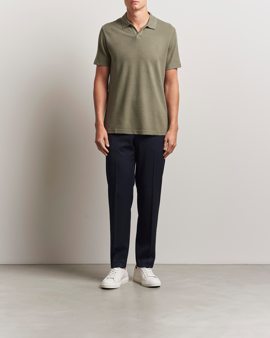 Herre | Pikéer | NN07 | Paul Cotton/Lyocell Polo Capers Green