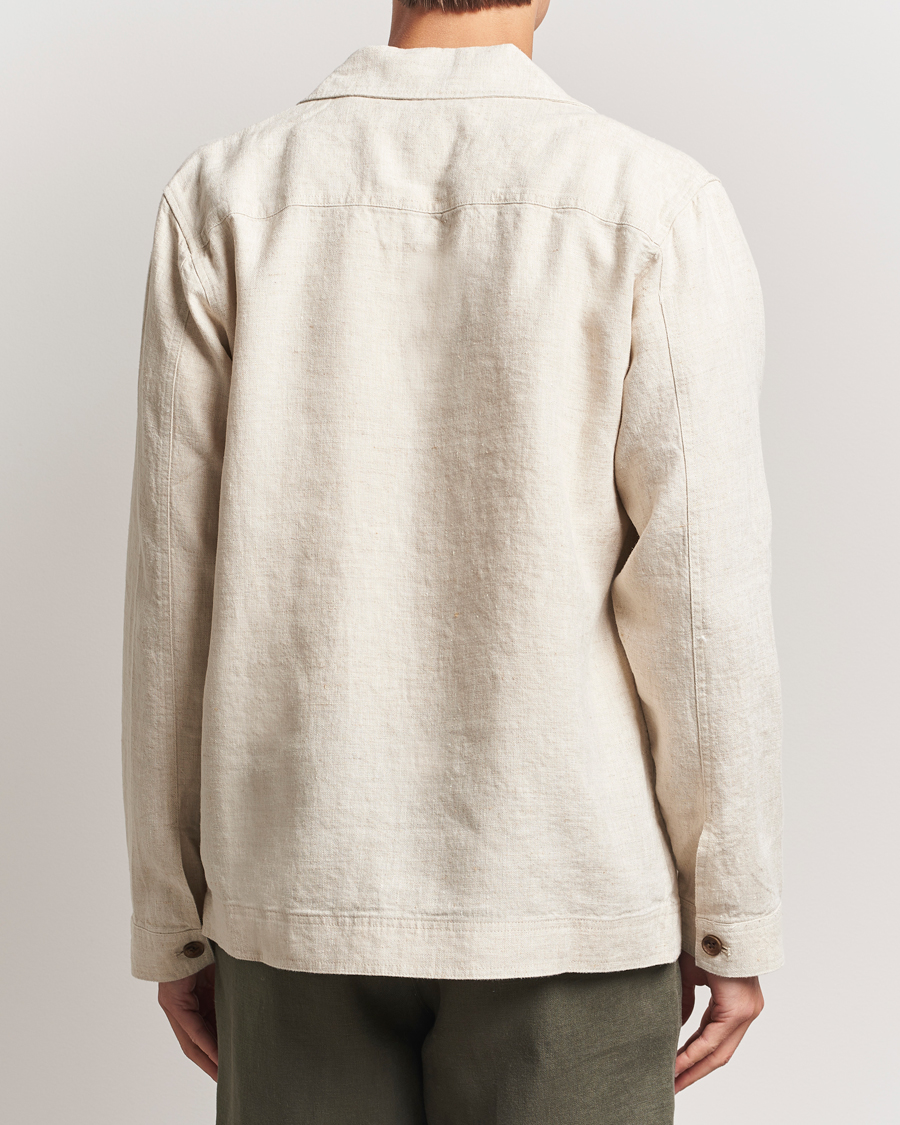 Herre | Skjorter | NN07 | Olav Linen Overshirt Oat