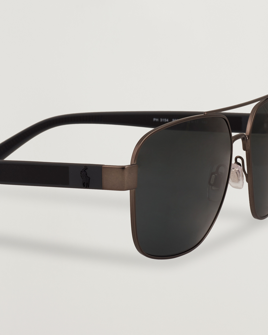 Herre | Solbriller | Polo Ralph Lauren | 0PH3154 Sunglasses Matte Gunmetal