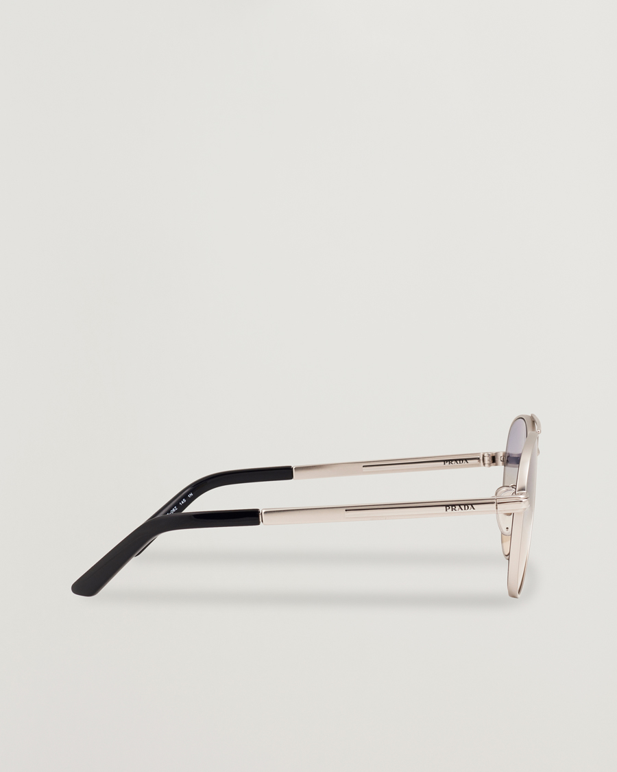 Herre | Solbriller | Prada Eyewear | Prada 0PR A54S Sunglasses Silver