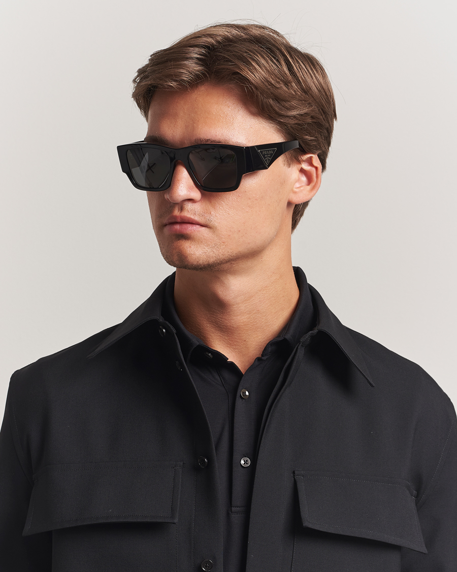Herre | Solbriller | Prada Eyewear | Prada 0PR 10ZS Sunglasses Black