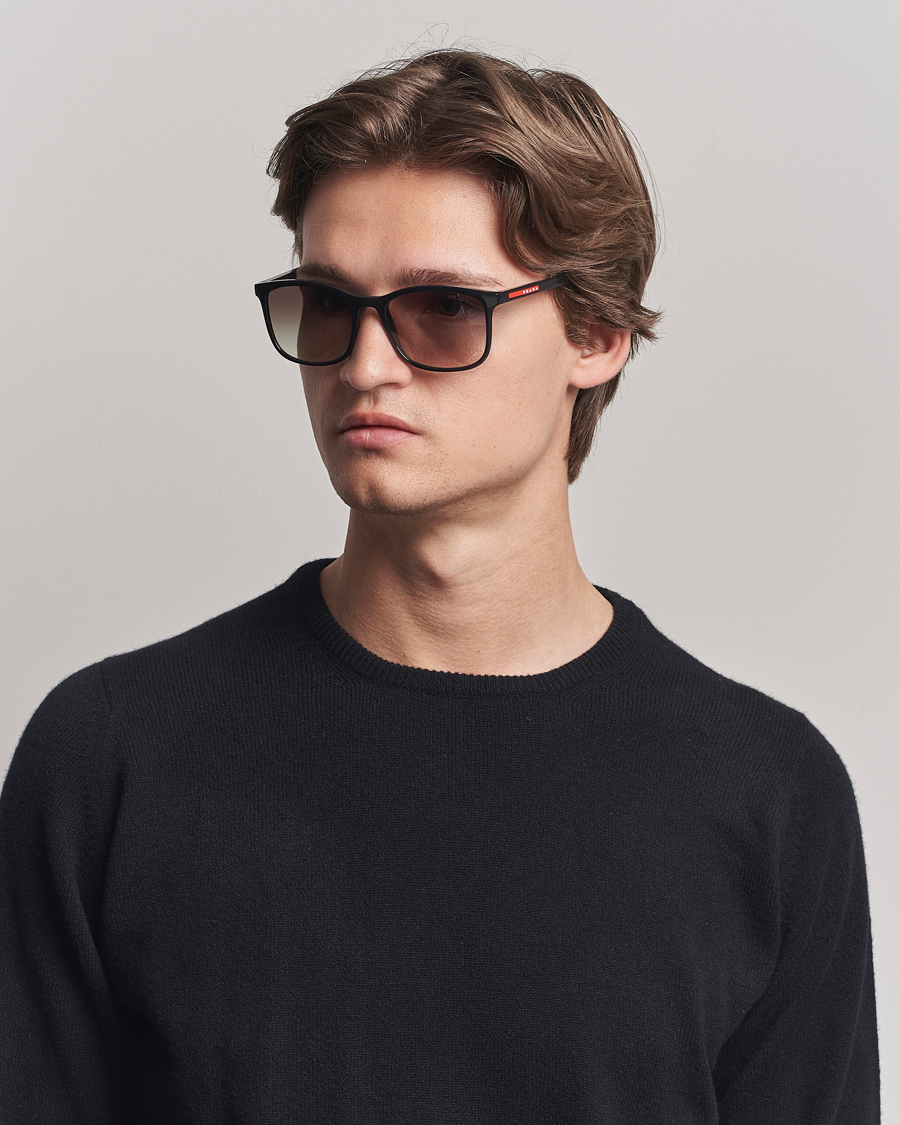 Herre | Solbriller | Prada Linea Rossa | 0PS A08S Sunglasses Black