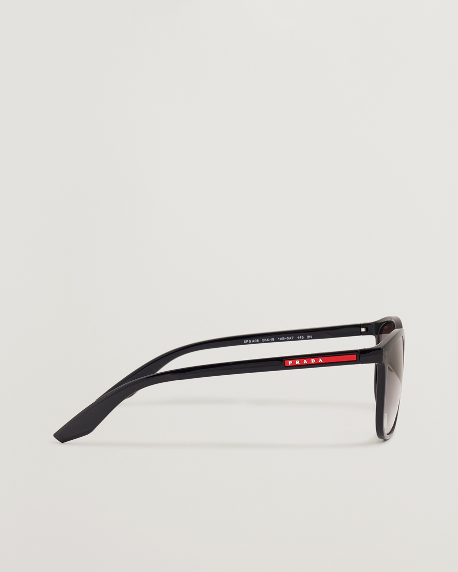 Herre | Solbriller | Prada Linea Rossa | 0PS A08S Sunglasses Black