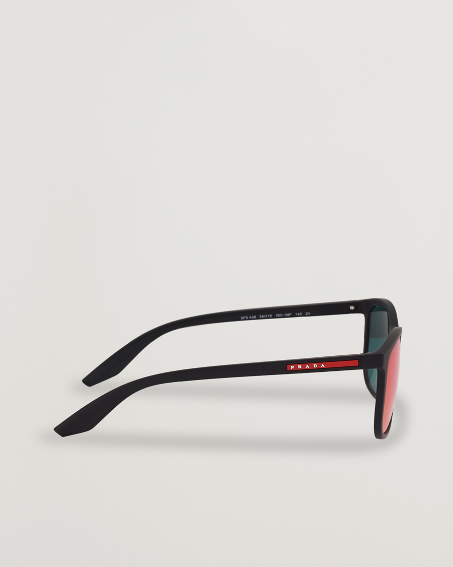 Herre | Solbriller | Prada Linea Rossa | 0PS A08S Sunglasses Black
