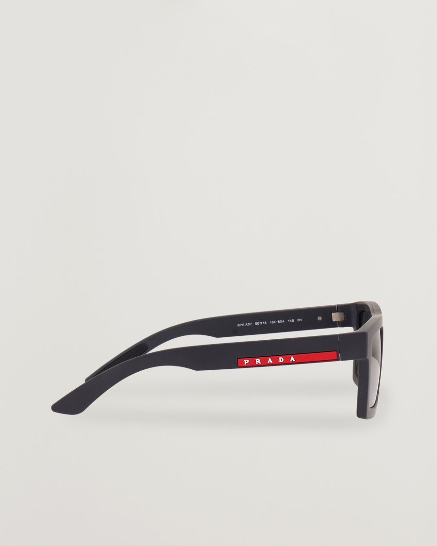 Herre | Solbriller | Prada Linea Rossa | 0PS A07S Sunglasses Grey/Black