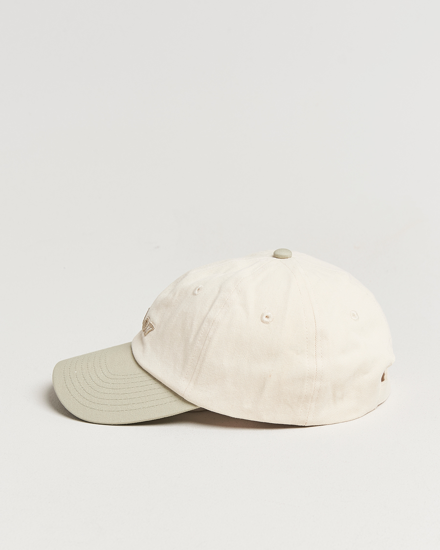 Herre | Hatter og capser | NN07 | Logo Cap Sage Green/Off White
