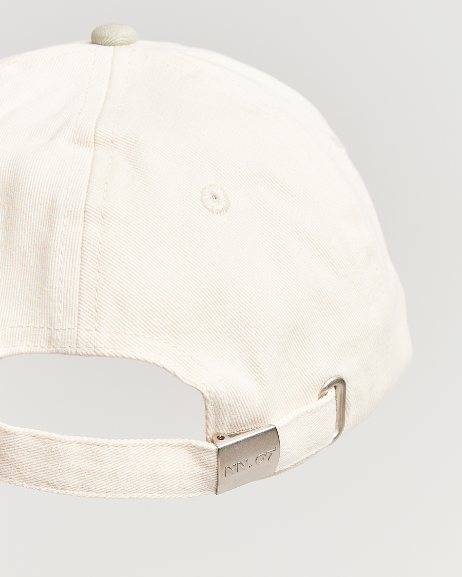 Herre | Hatter og capser | NN07 | Logo Cap Sage Green/Off White